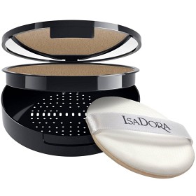 Bild på IsaDora Nature Enhanced Flawless Compact Foundation Almond