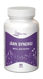 Bild på Alpha Plus Järn Synergi 90 kapslar