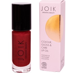 Bild på JOIK Organic Colour Gloss & Care Lip Oil 07 Poppy Glam 4,5 ml