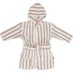 Bild på Jollein Badrock 3-4 år Stripe Terry Olive Green GOTS