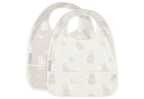 Bild på Jollein Haklapp Miffy och Snuffy 2-pack (Nougat)