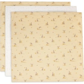 Bild på Jollein Muslinfilt 70x70 cm Kangaroots 3-pack