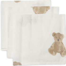 Bild på Jollein Tvättlapp Teddy Bear 3 st