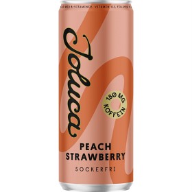 Bild på Joluca Energy Drink Peach Strawberry 330 ml