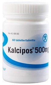 Bild på Kalcipos, filmdragerad tablett 500 mg 60 st