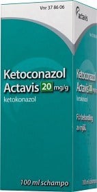 Bild på Ketoconazol Actavis, schampo 20 mg/g 100 ml