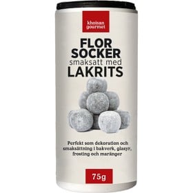 Bild på Khoisan Gourmet Florsocker Lakrits 75 g
