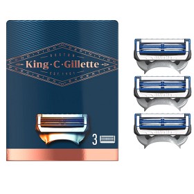 Bild på King C. Gillette Rakblad för halsen 3 st