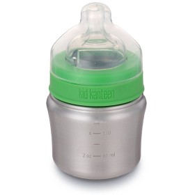 Bild på Klean Kanteen Baby Bottle 148 ml (w/Slow Flow Nipple) Brushed Stainless