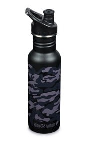Bild på Klean Kanteen Classic (w/ Sport Cap) Black Camo 800 ml