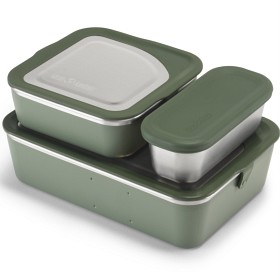 Bild på Klean Kanteen Family Set (Big Meal, Lunch, Snack) Sea Spray