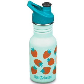 Bild på Klean Kanteen Kid Classic Narrow 355 ml (w/ Kid Sport Cap) Blue Tint Strawberries