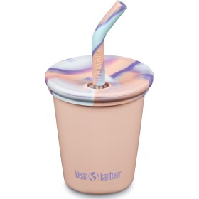 Bild på Klean Kanteen Kid Cup 296ml (w/ Kid Straw Lid) Peach Parfait