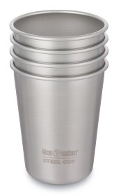 Bild på Klean Kanteen Steel Cup 296 ml 4-pack Brushed Stainless