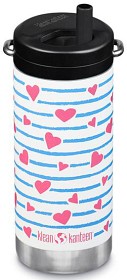 Bild på Klean Kanteen TKWide 355ml with Wide Twist Cap Heart Stripe
