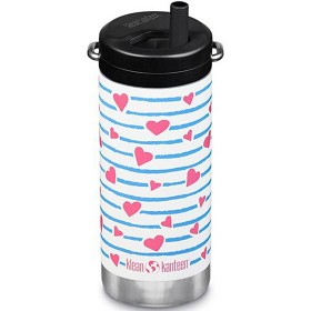 Bild på Klean Kanteen TKWide 355ml with Wide Twist Cap Heart Stripe