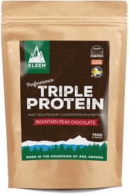 Bild på Kleen Triple Protein Mountain Peak Chocolate 750 g