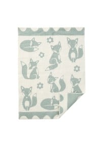 Bild på Klippan Yllefabrik Ullfilt Fox (Duck Egg Blue)