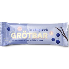 Bild på Knatteplock Grötbar Blåbär & Vanilj 25 g