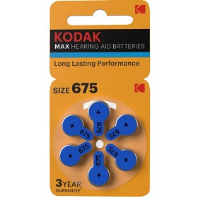 Bild på Kodak P675 Hörapparatsbatteri