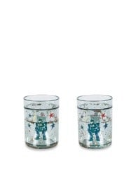 Bild på Konges Slöjd Glittermugg 2-pack (Hero Robot)