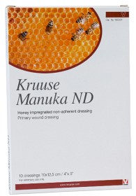 Bild på Kruuse Manuka ND 10x12,5 cm icke vidhäftande steril 10 st