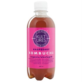Bild på Kultures Kombucha Hallon 400 ml