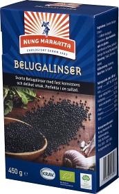 Bild på Kung Markatta Belugalinser KRAV 450 g