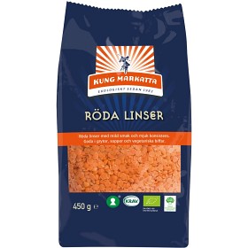 Bild på Kung Markatta Röda linser 450 g