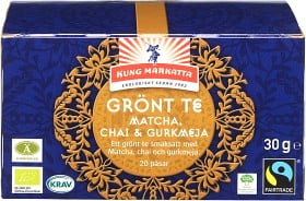 Bild på Kung Markatta Grönt Te Matcha, Chai & Gurkmeja 20 p