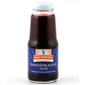Bild på Kung Markatta Granatäpple- & fikonjuice KRAV 200 ml