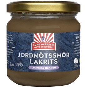 Bild på Kung Markatta Jordnötssmör Lakrits 180 g