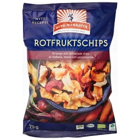 Bild på Kung Markatta Rotfruktschips KRAV 75 g