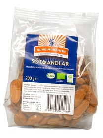 Bild på Kung Markatta Sötmandel 200 g KRAV