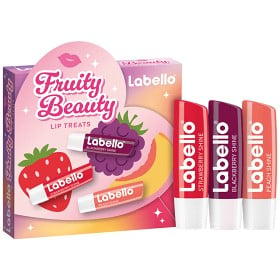 Bild på Labello Giftpack Fruity Beauty (Strawberry, Blackberry, Peach)