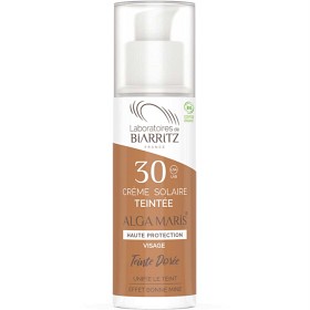 Bild på Laboratoires de Biarritz Alga Maris Tinted Face Sunscreen SPF30 Golden 50 ml