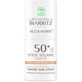 Bild på Laboratoires de Biarritz Alga Maris Tinted Suncsreen Stick SPF50+, 9 ml