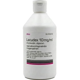 Bild på Lacudex Vaginalkräm 10 mg/ml 250 ml 
