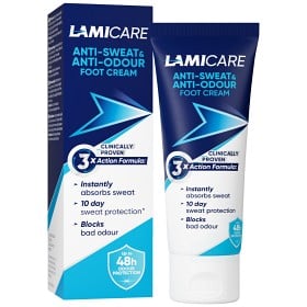 Bild på LamiCare Anti Sweat & Anti Odour Foot Cream 75 ml
