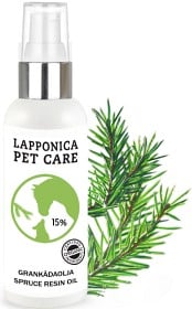 Bild på Lapponica Pet Care Grankådolja 15% 60 ml