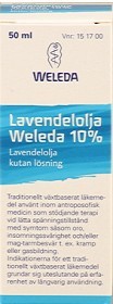Bild på Weleda Lavendelolja 10% 50 ml