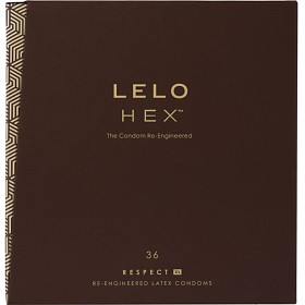 Bild på LELO HEX Condoms Respect XL 36-pack