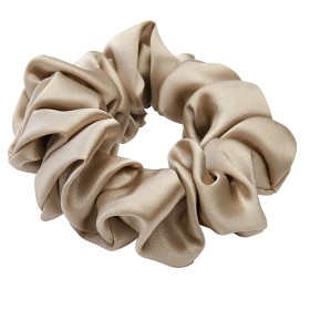 Bild på Lenoites Scrunchie i siden Antikguld
