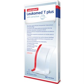 Bild på Leukoplast Leukomed T Plus Skin Sensitive 10cm x 25cm 5 st