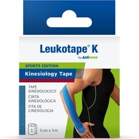 Bild på Leukotape K by Actimove Sports Edition 5cmx5m Blå kinesiotejp