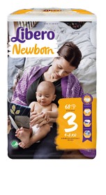 Bild på Libero Newborn Blöjor Storlek 3, 68 st