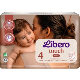 Bild på Libero Touch 4 Byxblöjor, 7-12 kg, 29 st