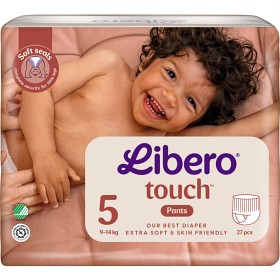 Bild på Libero Touch 5 Byxblöjor, 9-14 kg, 27 st