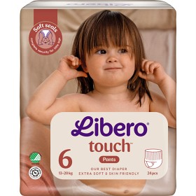 Bild på Libero Touch 6 Byxblöjor, 13-20 kg, 24 st