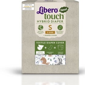 Bild på Libero Touch Hybrid Diaper textilbyxa S